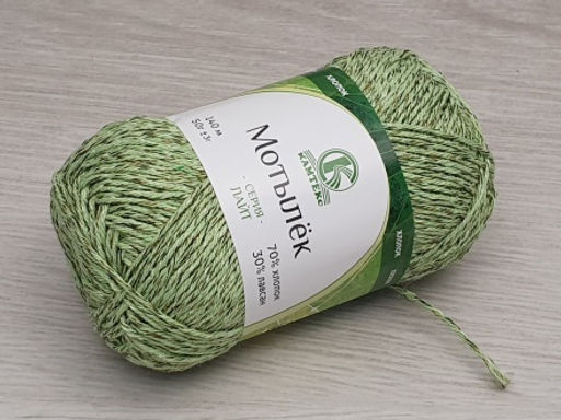 Мотылек пряжа Россия КТ 70%хлопок 30%лавсан 5х50г/140м