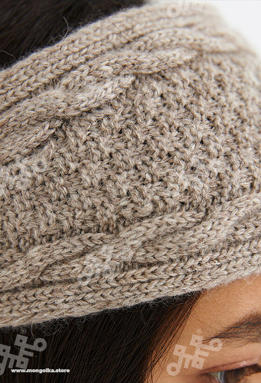 Повязка из 100% монгольской шерсти (арт. 05200) - Тод оймс ххк фото 6