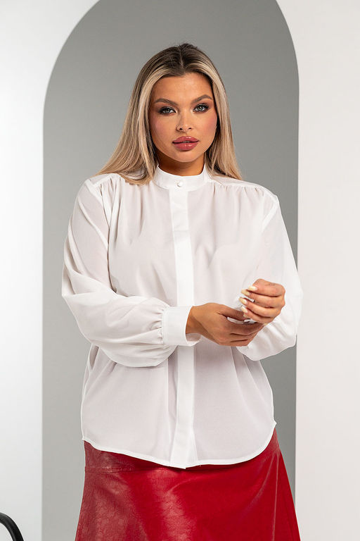 Блузка ОБ-008 молочный