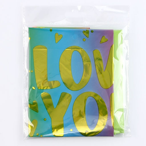 Воздушные шары, букет Я люблю тебя, набор 7 шт. - Страна карнавалия фото 3