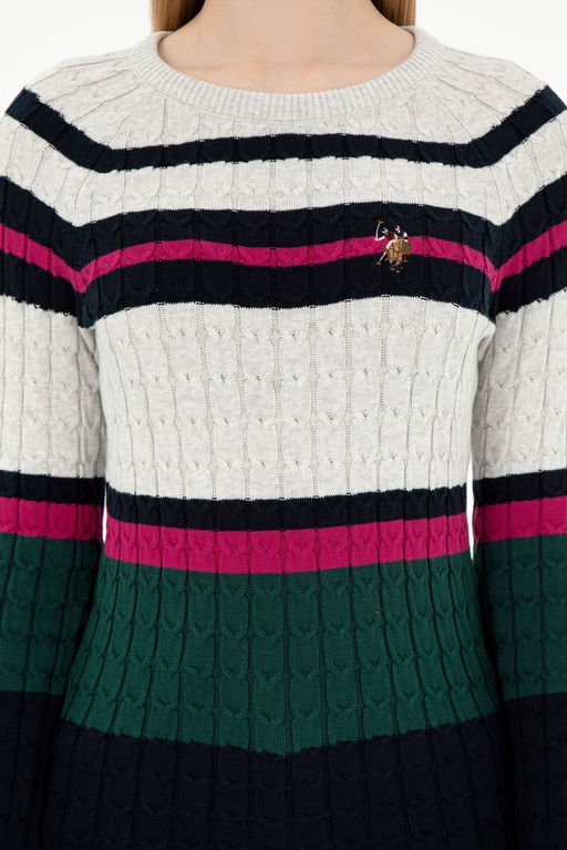 Женский темно-синий свитер Неожиданная скидка в корзине - U.s. polo assn фото 6