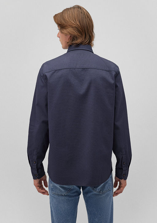 Lacivert Gomlek - Mavi фото 4