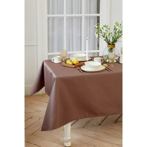 Скатерть Этель Elegance, 150×220 +/-3 см, цвет кофейный, пл. 192 г/м², хл с ВГМО