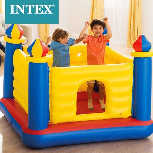 Игровой центр-батут Крепость 175х175х135см, 3-6 лет INTEX  фото 2