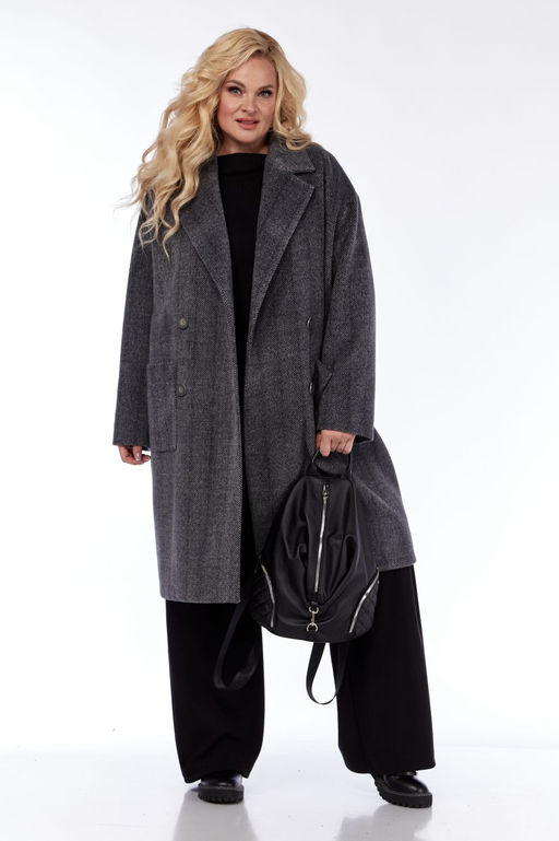 Пальто Diamant 1999 темный серый