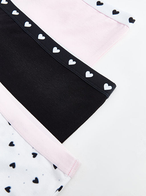 Bask?l? K?z ?ocuk Boxer 3l? - Waikiki фото 3