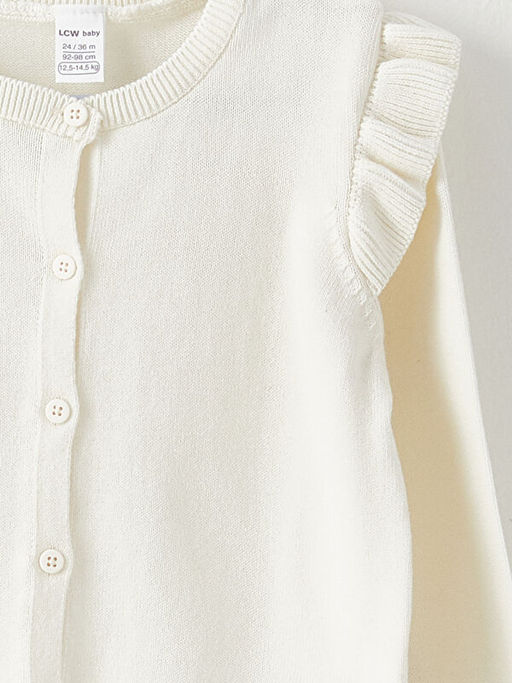 Bisiklet Yaka Uzun Kol Basic K?z Bebek Triko H?rka - Waikiki фото 3