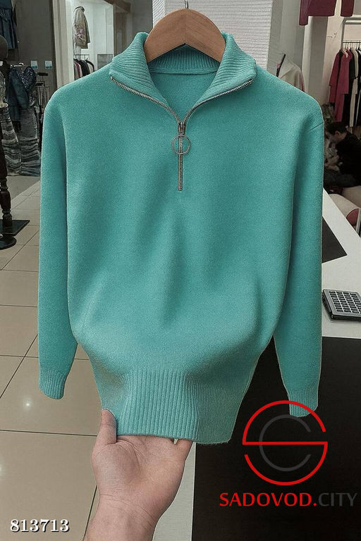 Кофта женская на полузамке - Bruno фото 8