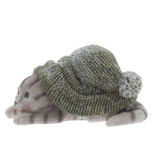 Фигурка декоративная "Котенок", L13,5 W8 H7,5 см, 2в.