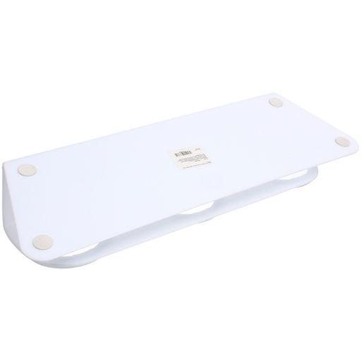 Миски пластиковые на подставке 3шт "МУРОЧКИН", цвет белый, 39,5*12*13см/270мл