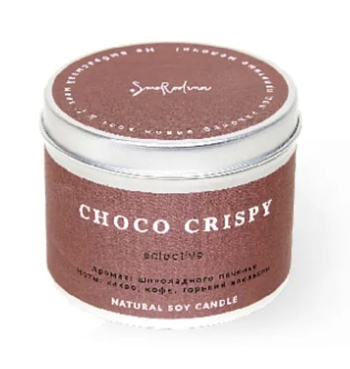 Ароматическая свеча из соевого воска Шоколадное печенье, 200 мл