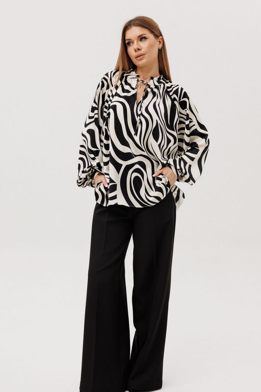 Брюки AmberA 1125-1 черный  фото 5