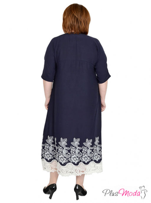 Платье Модель №596 размеры 44-82 - Plusmoda фото 11