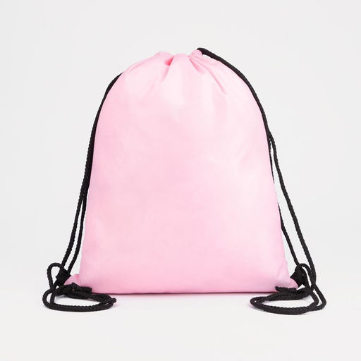 Мешок для обуви на шнурке, цвет розовый - Simaland фото 2