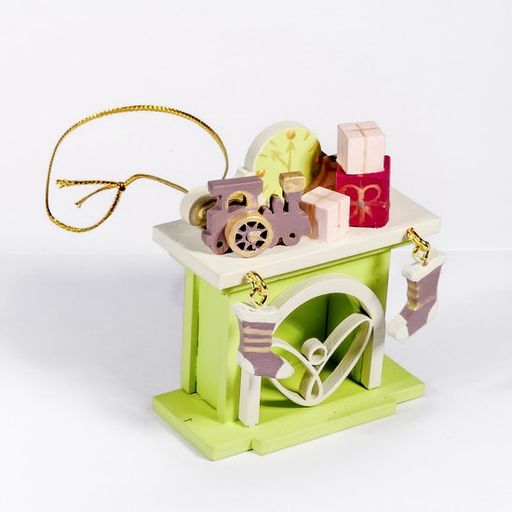 Праздничные новогодние украшения: Камин 90YY61_504 P - Idh фото 5