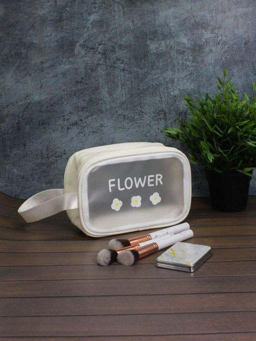 Косметичка "Daisy", white (14х20х9,5 см)