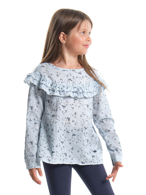 Блузка для девочки праздничное нарядная форма детская одежда UD 3860 розовый - Mini maxi фото 13