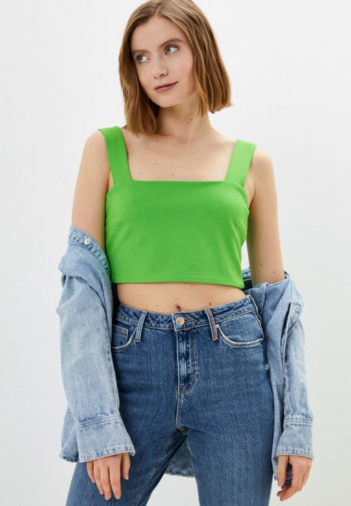 Блузка-топ с глубоким квадратным вырезом - Incity фото 12