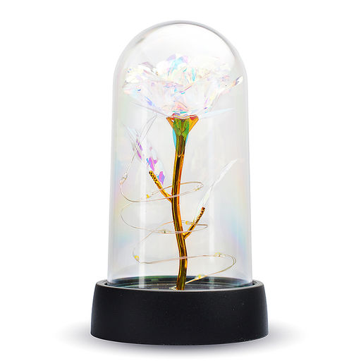 Светильник "Волшебный цветок" в коробке (прозрачный)