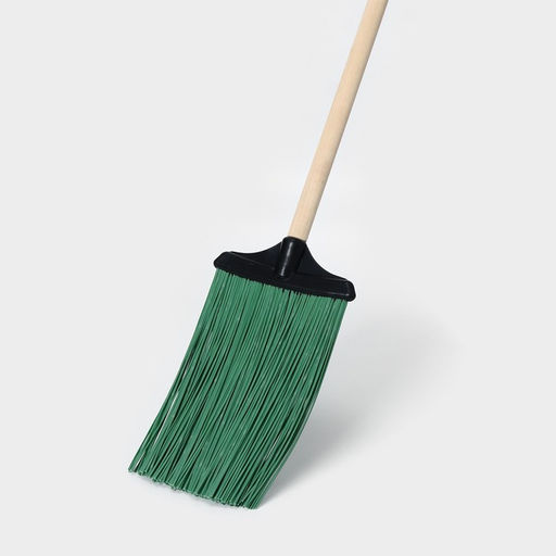 Метла полипропиленовая Плоская, с черенком, МИКС - Simaland фото 2