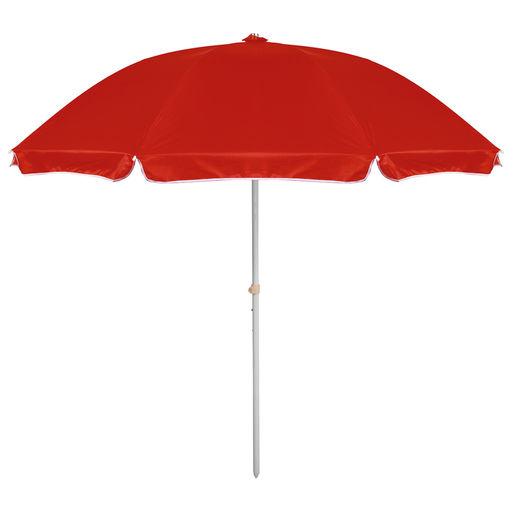 Зонт пляжный Maclay Классика, d=260 cм, h=240 см, цвет МИКС