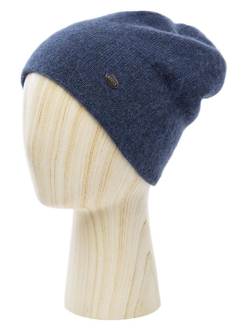 Шапка жен. анг+нейл+шерсть LB-A53043 denim