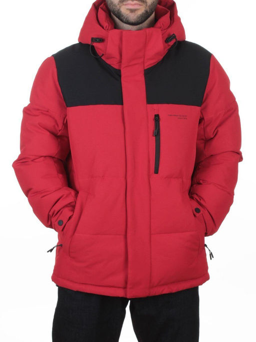 6966 RED Куртка мужская зимняя (200 гр. холлофайбер)
