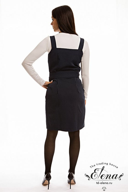 Сарафан М322006а Полоска - Елена фото 5