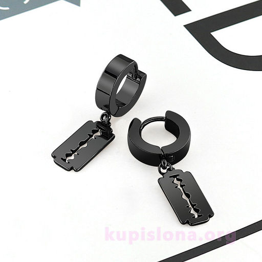 Серьги Razor blades - Купи слона фото 2