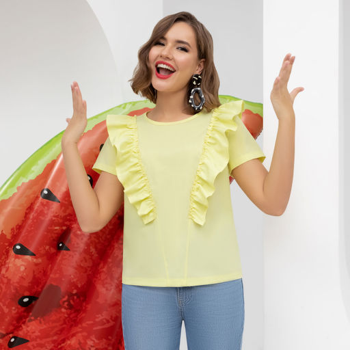 Блуза Модное сообщество (солнечный луч) - Charutti фото 5