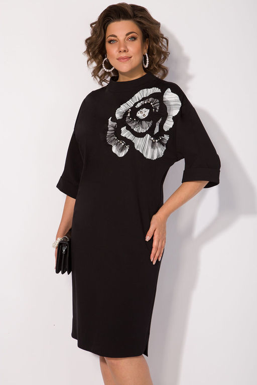 Платье Liliana 1464-Р черный  фото 5