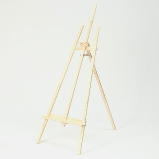 Мольберт тип «Лира» 175×64 см, с бегунком, неокрашенное дерево, Calligrata