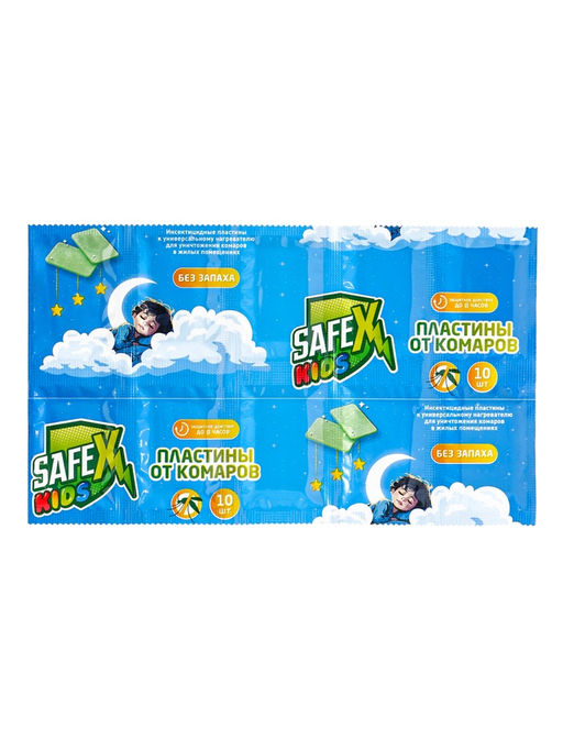 Набор от комаров SAFEX KIDS (фумигатор+жидкость+пластины), детский, 1 шт.  фото 9