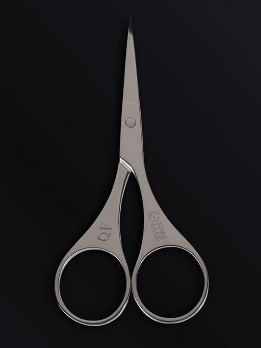 Цена за 2 шт. Ножницы маникюрные «Premium», загнутые, 9 см, на блистере