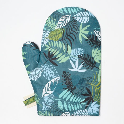 Набор кух. Этель Папоротник: варежка 20х28 см, прихватка 19х19 см, 80% хл, 20% пэ  фото 3
