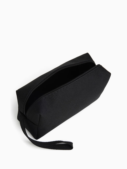 Цена за 2 шт. Косметичка дорожная на молнии, маленькая, с ручкой, чёрная