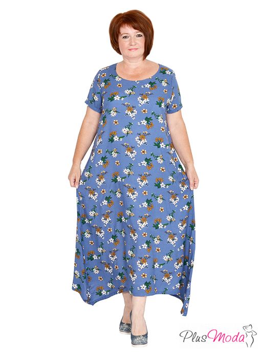 Платье Модель №942 размеры 44-84 - Plusmoda фото 2