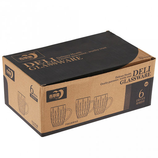 Кружка для пива стеклянная Мюнхен 390мл, д8,4см h11,5см (Китай) - Домашняя мода фото 2