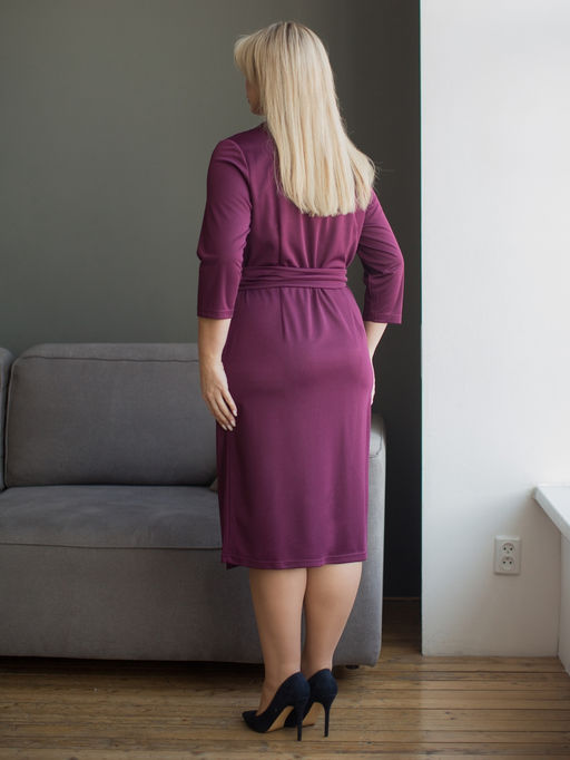 Платье 1383 марсала - Novita фото 7