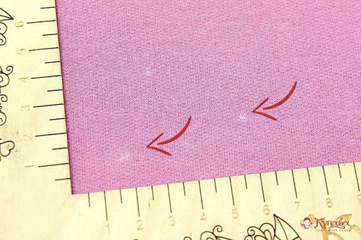 Футер 2-х нит. начес цв.Роза, СОРТ2, ш.2.14м(1,07м*2чулок) Карде/Ое, хл-70%,п/э-30%,180гр/м.кв - Купава фото 2