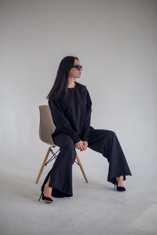Футер 3х нитка ПЕТЛЯ Костюм женский - Knitka wear фото 7
