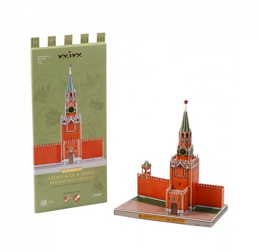 УмБум487 "Спасская Башня" Москва в миниатюре