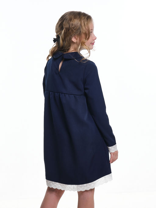 Платье с брошкой UD 7783 т.синий/капелька - Mini maxi фото 2