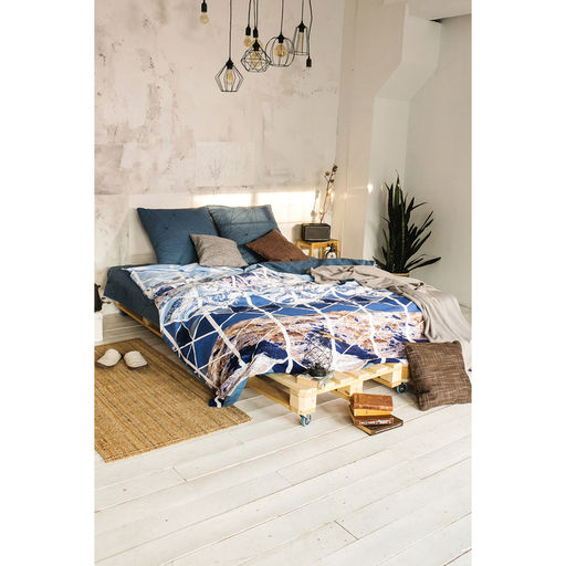 Постельное бельё Этель дуэт Горные вершины 143*215 см - 2 шт, 220*240 см, 70*70 см -2 шт,100% хл, бязь  фото 16