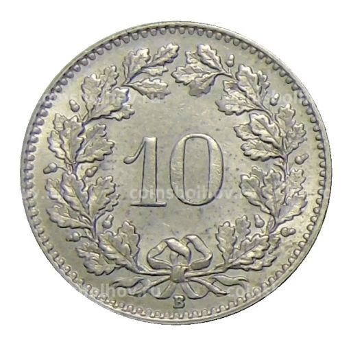 10 раппенов 1961 года Швейцария