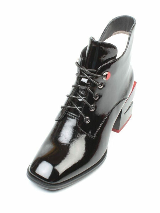 01-C1C3694-21B100M BLACK Ботинки демисезонные женские (натуральная кожа, байка) - Фабричный китай фото 22