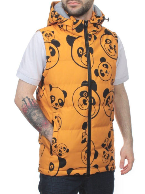 2120 YELLOW Жилет мужской (100 гр. синтепон)