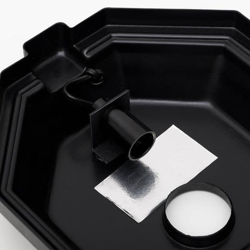 Аквариум Восьмигранный с крышкой, 24 литра, 25 х 25 х 46/50 см, чёрный - Пижон фото 4