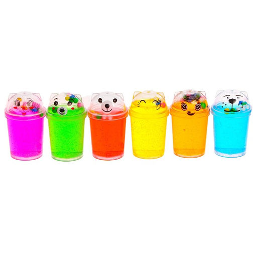 Цена за 48 шт. Лизун - слайм Напиток, цвета МИКС - Funny toys фото 3