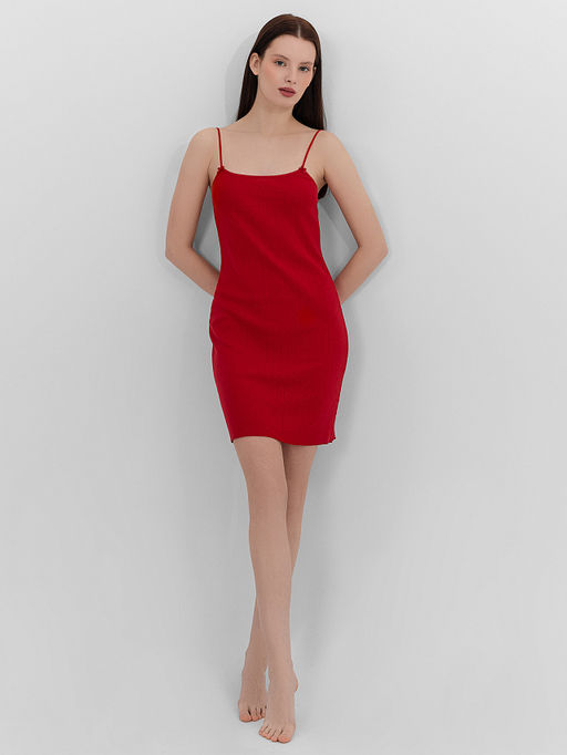 Сорочка ночная женская красная - Mark formelle фото 5